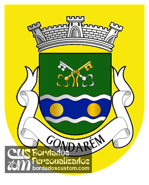 Emblema Bordado Freguesia de Gondarém (Vila Nova de Cerveira, Viana do Castelo)