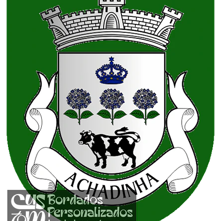 Emblema Bordado Freguesia de Achadinha (Nordeste, Açores) 1