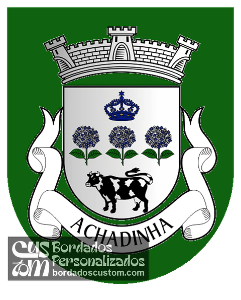 Emblema Bordado Freguesia de Achadinha (Nordeste, Açores)