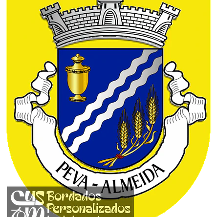 Emblema Bordado Antiga Freguesia de Peva (Almeida, Guarda) 1