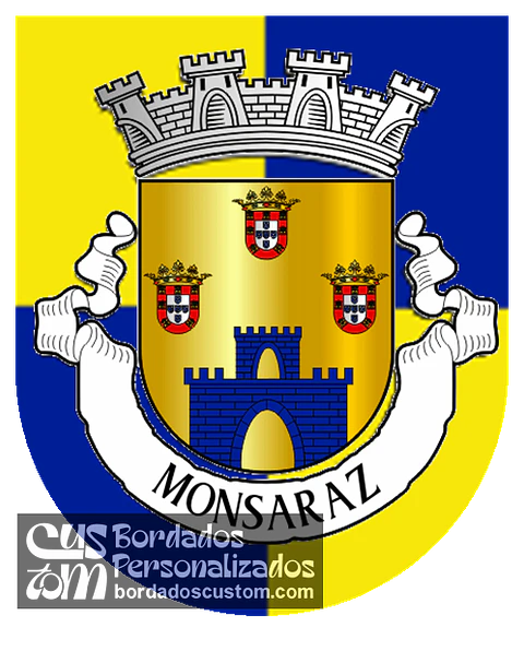 Emblema Bordado Freguesia de Monsaraz (Reguengos de Monsaraz, Évora)