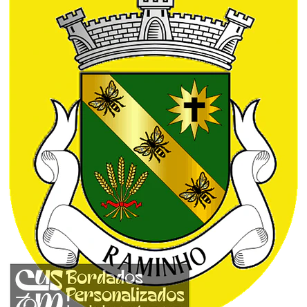 Emblema Bordado Freguesia de Raminho (Angra do Heroísmo, Açores) 1