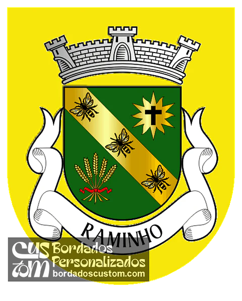 Emblema Bordado Freguesia de Raminho (Angra do Heroísmo, Açores)