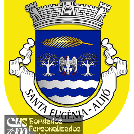 Emblema Bordado Freguesia de Santa Eugénia (Alijó, Vila Real) 1