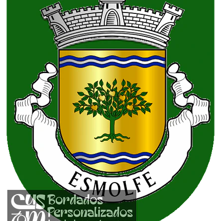 Emblema Bordado Freguesia de Esmolfe (Penalva do Castelo, Viseu) 1