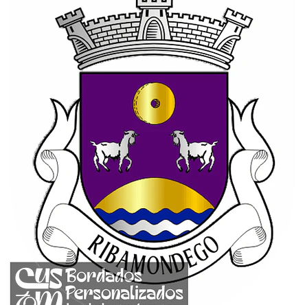 Emblema Bordado Freguesia de Ribamondego (Gouveia, Guarda) 1
