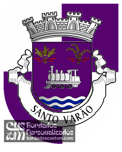 Emblema Bordado Freguesia de Santo Varão (Montemor-o-Velho, Coimbra)