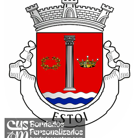 Emblema Bordado Antiga Freguesia de Estoi (Faro, Faro) 1