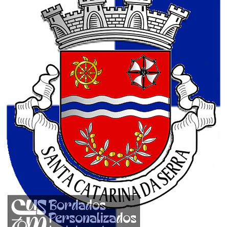Emblema Bordado Antiga Freguesia de Santa Catarina da Serra (Leiria, Leiria) 1