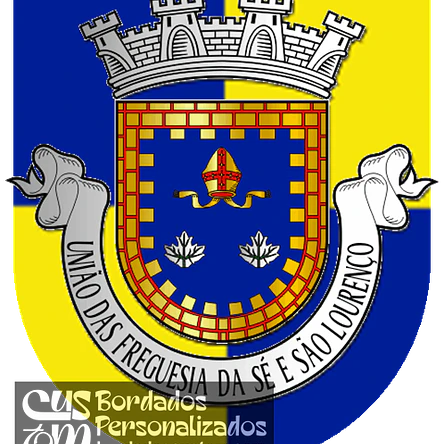Emblema Bordado Freguesia de Sé e São Lourenço (Portalegre, Portalegre) 1