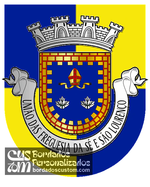 Emblema Bordado Freguesia de Sé e São Lourenço (Portalegre, Portalegre)