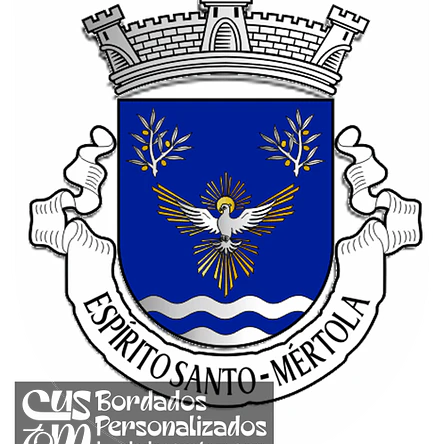 Emblema Bordado Freguesia de Espírito Santo (Mértola, Beja) 1