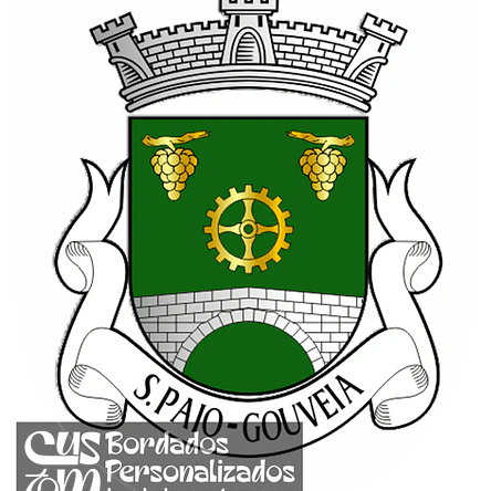 Emblema Bordado Freguesia de São Paio (Gouveia, Guarda) 1