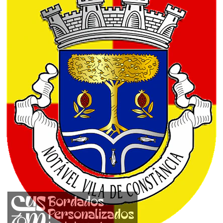 Emblema Bordado Município de Constância (Santarém) 1