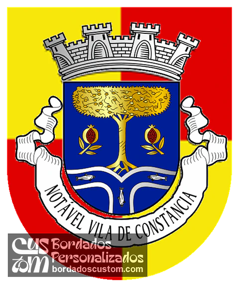 Emblema Bordado Município de Constância (Santarém)