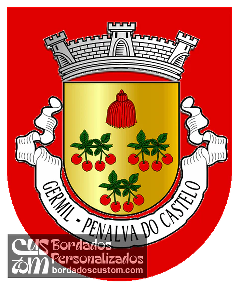 Emblema Bordado Freguesia de Germil (Penalva do Castelo, Viseu)