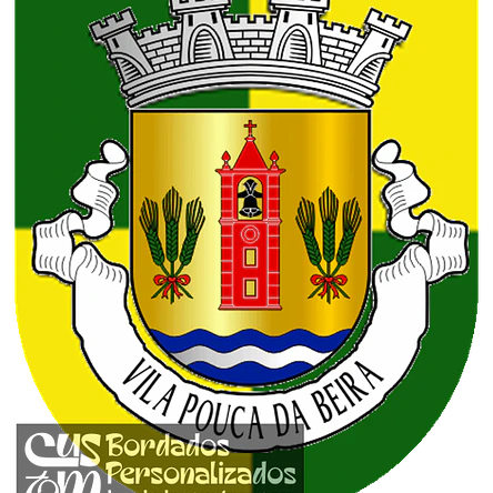Emblema Bordado Antiga Freguesia de Vila Pouca da Beira (Oliveira do Hospital, Coimbra) 1
