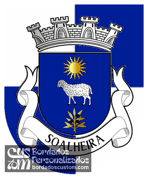 Emblema Bordado Freguesia de Soalheira (Fundão, Castelo Branco)