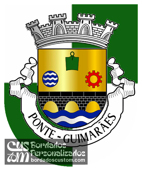 Emblema Bordado Freguesia de Ponte (Guimarães, Braga)