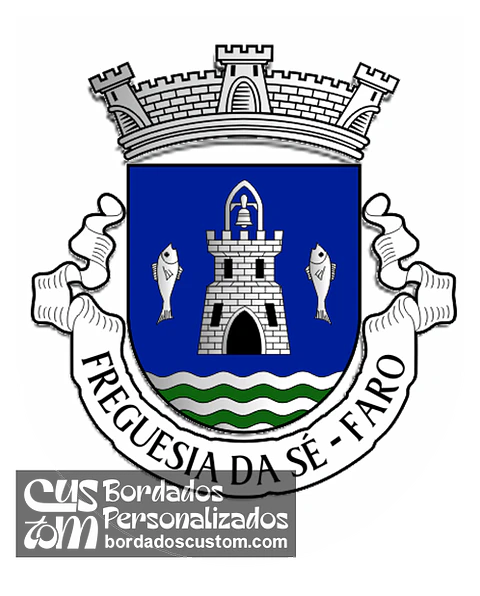 Emblema Bordado Antiga Freguesia de Faro (Sé) (Faro, Faro)