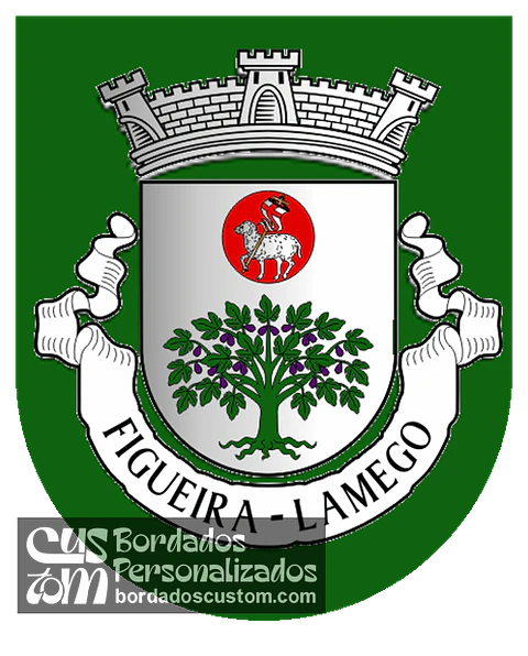 Emblema Bordado Freguesia de Figueira (Lamego, Viseu)
