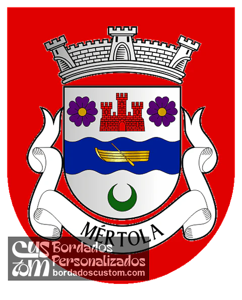 Emblema Bordado Freguesia de Mértola (Mértola, Beja)