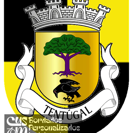 Emblema Bordado Freguesia de Tentúgal (Montemor-o-Velho, Coimbra) 1