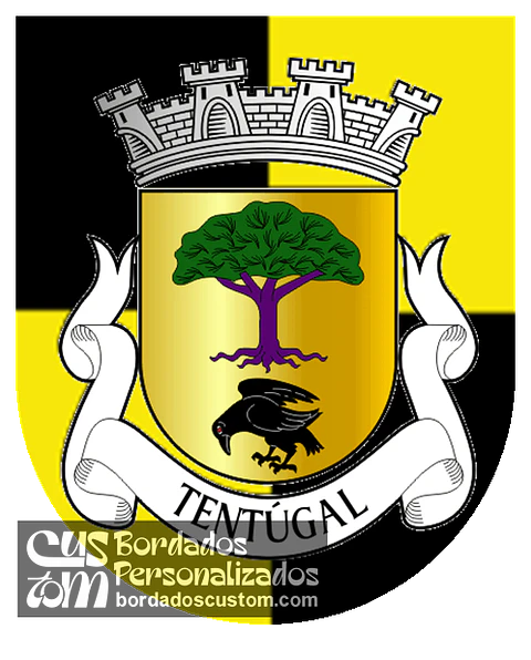 Emblema Bordado Freguesia de Tentúgal (Montemor-o-Velho, Coimbra)