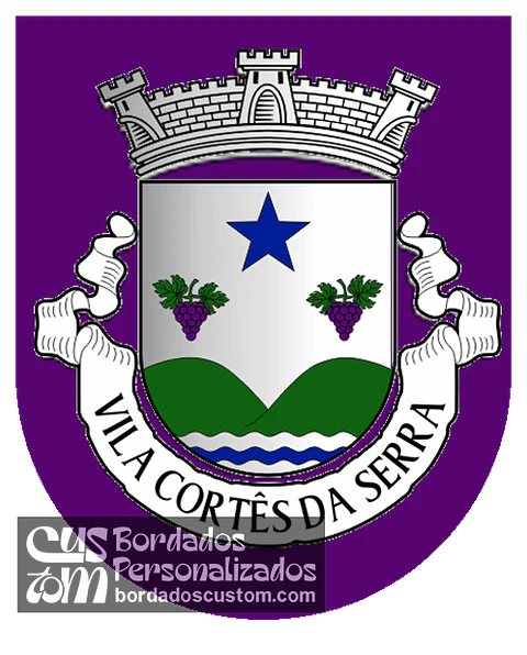 Emblema Bordado Freguesia de Vila Cortês da Serra (Gouveia, Guarda)