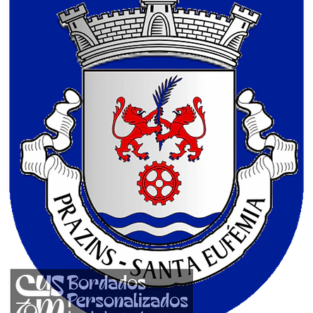 Emblema Bordado Freguesia de Prazins (Santa Eufémia) (Guimarães, Braga) 1