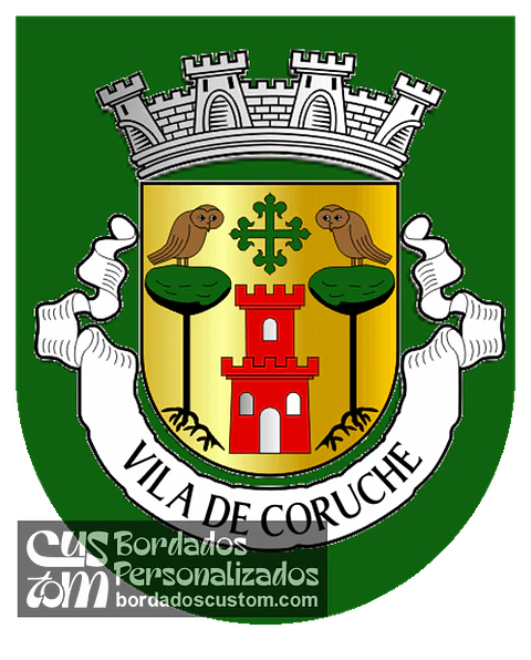 Emblema Bordado Município de Coruche (Santarém)