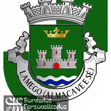 Emblema Bordado Freguesia de Lamego (Almacave e Sé) (Lamego, Viseu) 1