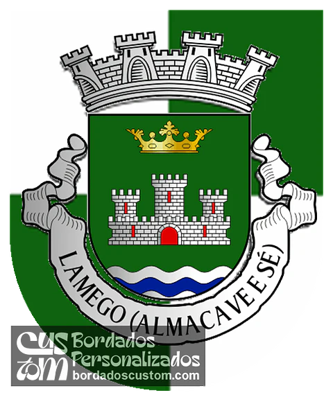 Emblema Bordado Freguesia de Lamego (Almacave e Sé) (Lamego, Viseu)