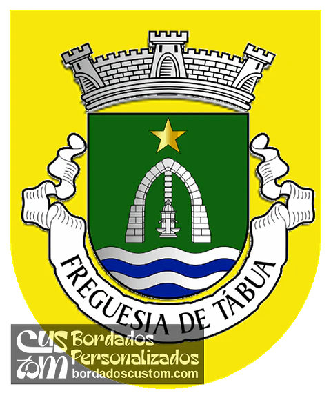 Emblema Bordado Freguesia de Tábua (Tábua, Coimbra)