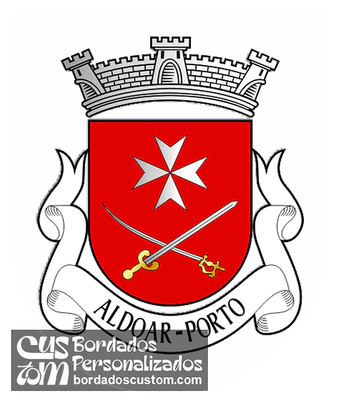 Emblema Bordado Antiga Freguesia de Aldoar (Porto, Porto)
