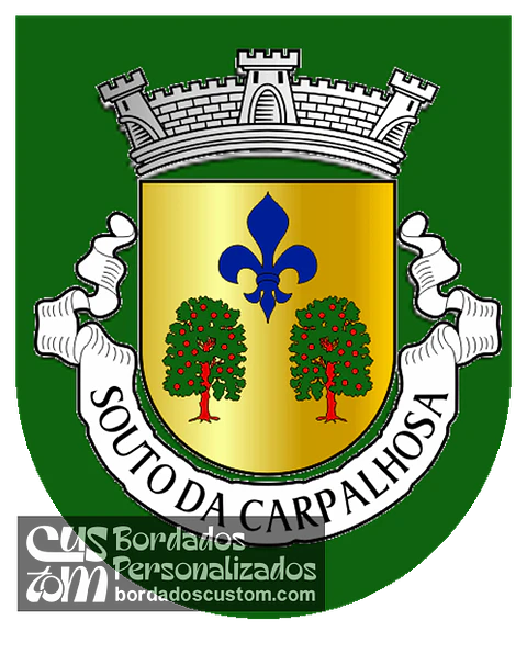 Emblema Bordado Antiga Freguesia de Souto da Carpalhosa (Leiria, Leiria)