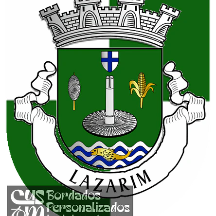 Emblema Bordado Freguesia de Lazarim (Lamego, Viseu) 1