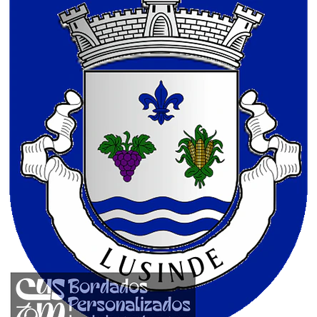 Emblema Bordado Freguesia de Lusinde (Penalva do Castelo, Viseu) 1