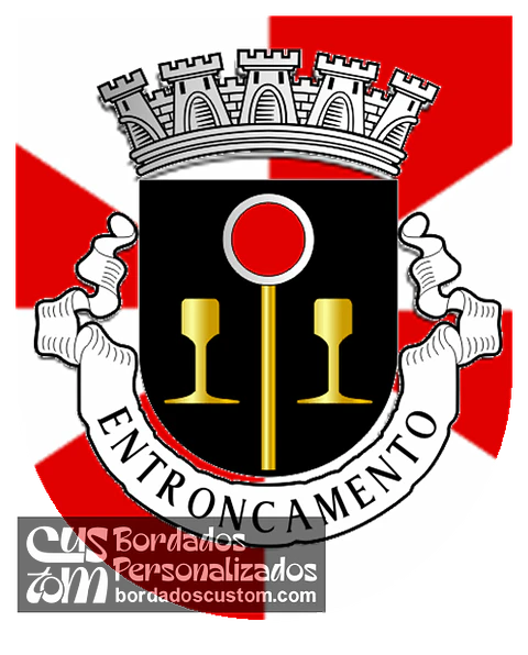 Emblema Bordado Município de Entroncamento (Santarém)