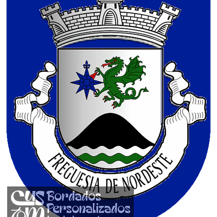 Emblema Bordado Freguesia de Nordeste (Nordeste, Açores) 1
