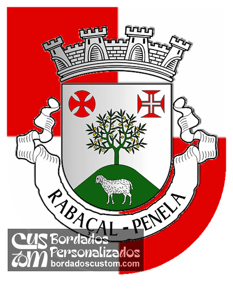 Emblema Bordado Antiga Freguesia de Rabaçal (Penela, Coimbra)