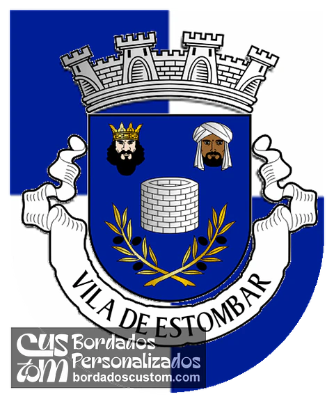 Emblema Bordado Antiga Freguesia de Estombar (Lagoa, Faro)