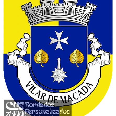 Emblema Bordado Freguesia de Vilar de Maçada (Alijó, Vila Real) 1