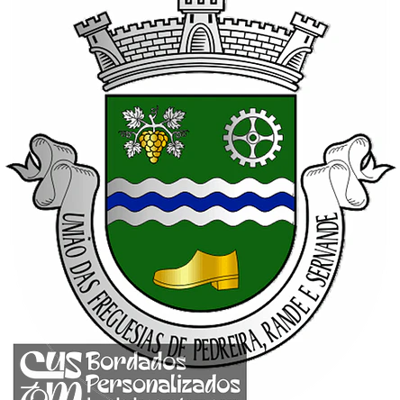 Emblema Bordado Freguesia de Pedreira, Rande e Sernande (Felgueiras, Porto) 1