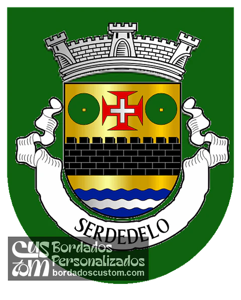 Emblema Bordado Freguesia de Serdedelo (Ponte de Lima, Viana do Castelo)