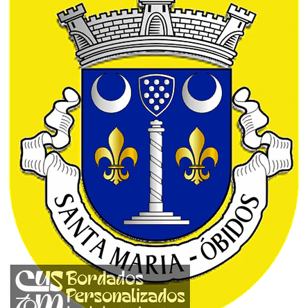 Emblema Bordado Antiga Freguesia de Óbidos (Santa Maria) (Óbidos, Leiria) 1