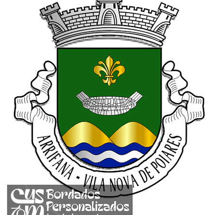 Emblema Bordado Freguesia de Arrifana (Vila Nova de Poiares, Coimbra) 1