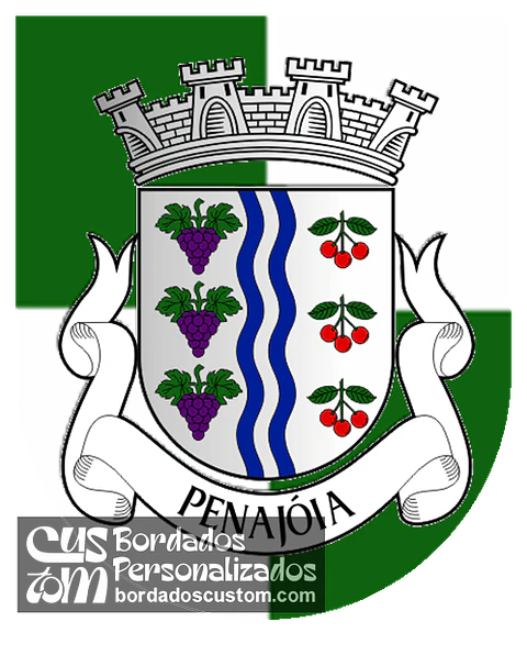Emblema Bordado Freguesia de Penajóia (Lamego, Viseu)