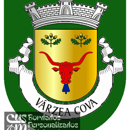 Emblema Bordado Antiga Freguesia de Várzea Cova (Fafe, Braga) 1