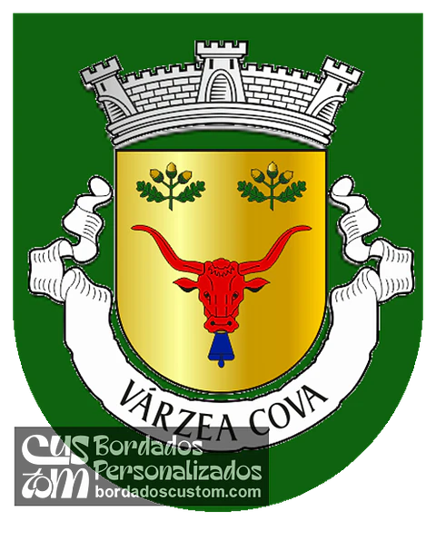 Emblema Bordado Antiga Freguesia de Várzea Cova (Fafe, Braga)